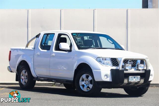 2010 NISSAN NAVARA ST D40 UTILITY