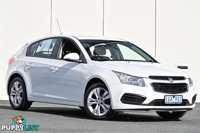 2015 HOLDEN CRUZE EQUIPE JHSERIESIIMY16 HATCHBACK