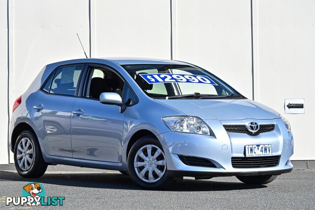 2007 TOYOTA COROLLA ASCENT ZRE152R HATCHBACK