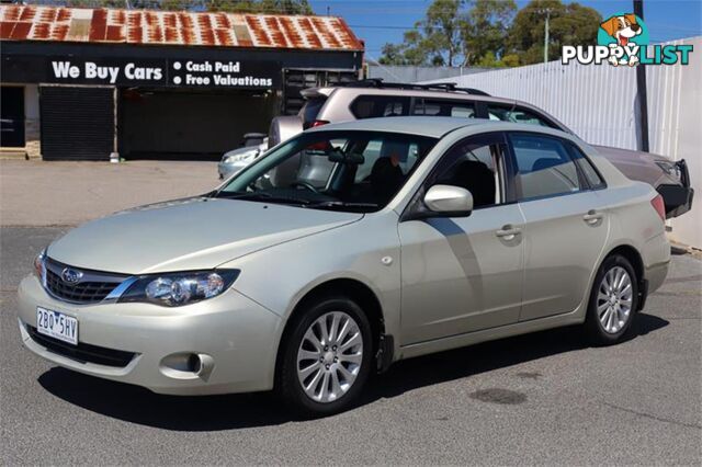 2009 SUBARU IMPREZA R G3MY09 SEDAN