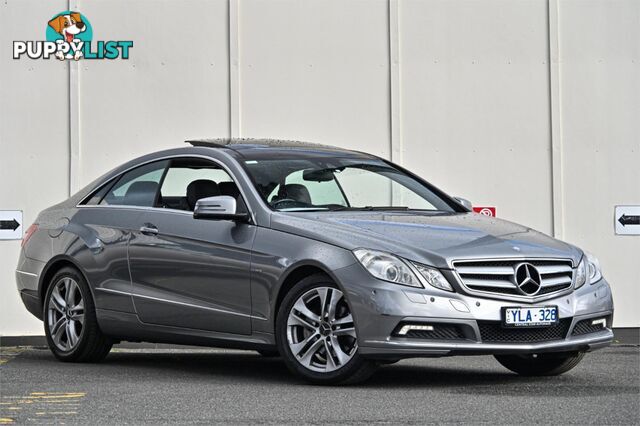 2010 MERCEDES-BENZ E-CLASS E250CGIELEGANCE C207 COUPE