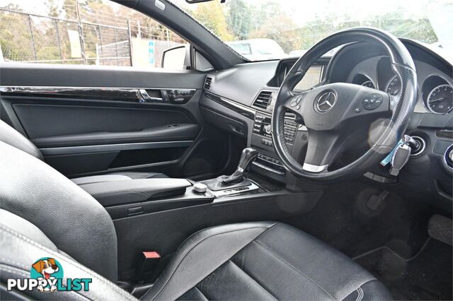 2010 MERCEDES-BENZ E-CLASS E250CGIELEGANCE C207 COUPE