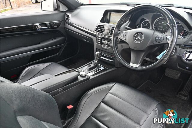 2010 MERCEDES-BENZ E-CLASS E250CGIELEGANCE C207 COUPE