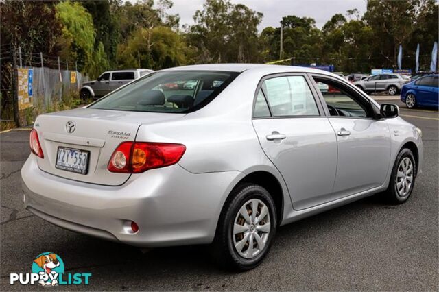 2009 TOYOTA COROLLA ASCENT ZRE152R SEDAN