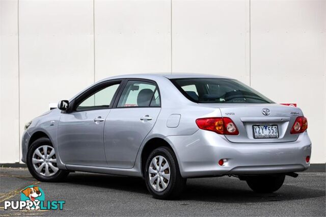 2009 TOYOTA COROLLA ASCENT ZRE152R SEDAN