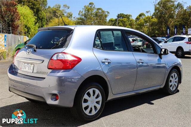 2010 TOYOTA COROLLA ASCENT ZRE152RMY10 HATCHBACK