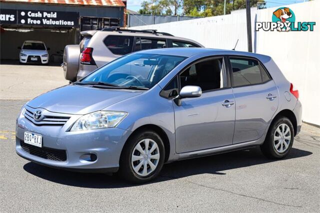 2010 TOYOTA COROLLA ASCENT ZRE152RMY10 HATCHBACK