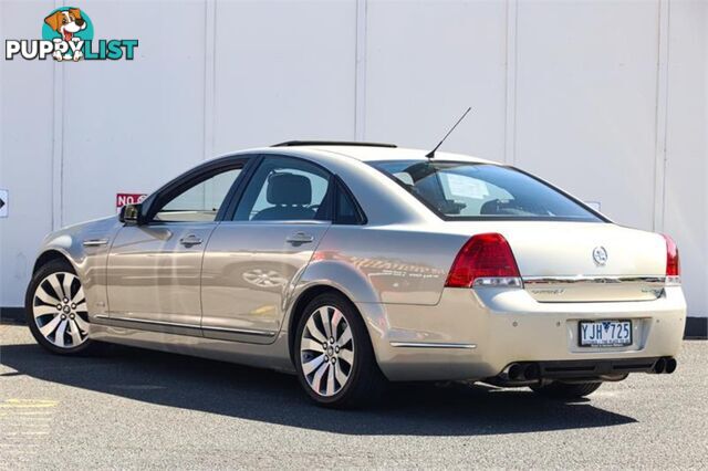 2011 HOLDEN CAPRICE V WMII SEDAN