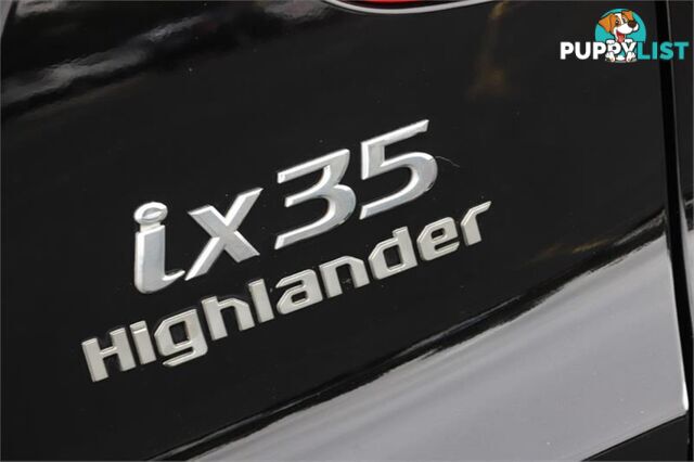 2013 HYUNDAI IX35 HIGHLANDER LM2 WAGON