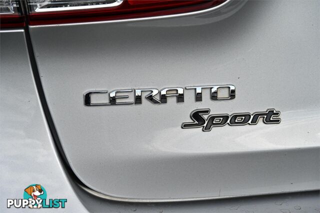 2017 KIA CERATO SPORT YDMY18 HATCHBACK