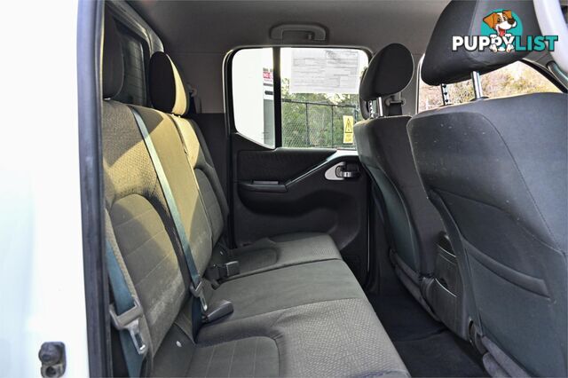 2011 NISSAN NAVARA ST X550 D40MY11 UTILITY