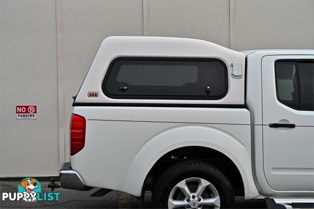 2011 NISSAN NAVARA ST X550 D40MY11 UTILITY