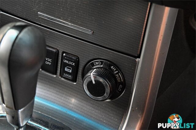 2011 NISSAN NAVARA ST X550 D40MY11 UTILITY