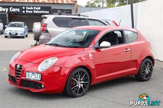 2011 ALFAROMEO MITO QV MY10 HATCHBACK