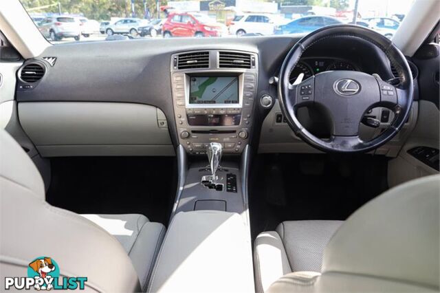 2007 LEXUS IS IS250PRESTIGE GSE20R SEDAN