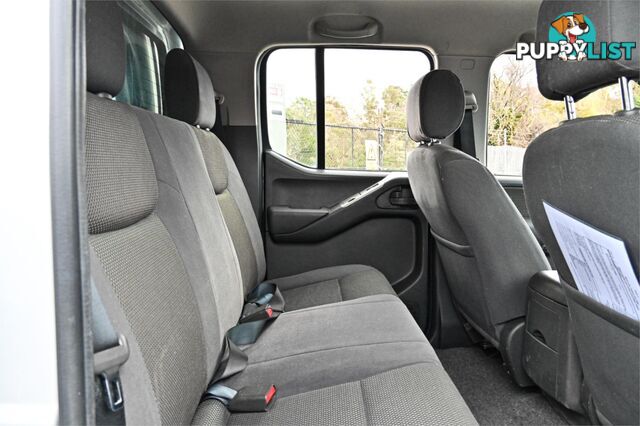 2010 NISSAN NAVARA ST D40 UTILITY