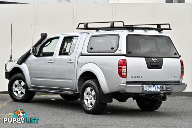 2010 NISSAN NAVARA ST D40 UTILITY