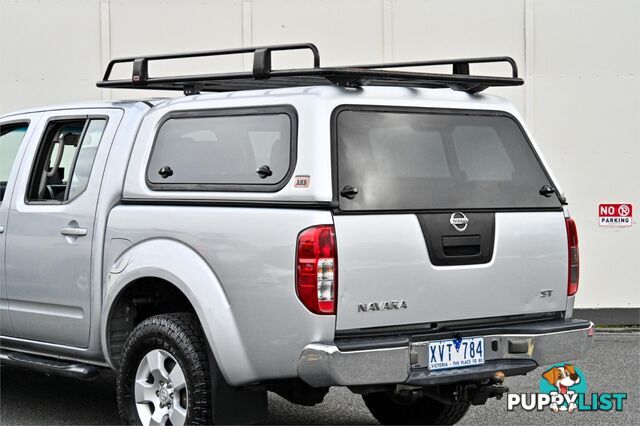 2010 NISSAN NAVARA ST D40 UTILITY