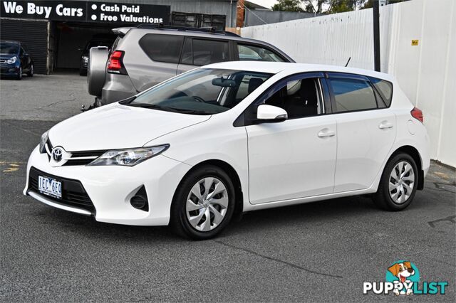 2012 TOYOTA COROLLA ASCENT ZRE182R HATCHBACK