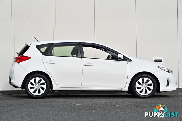 2012 TOYOTA COROLLA ASCENT ZRE182R HATCHBACK