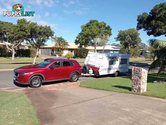 2004 Jayco Eagle Pop Top with Mazda CX-5 2017 2.5 lt petrol AWD