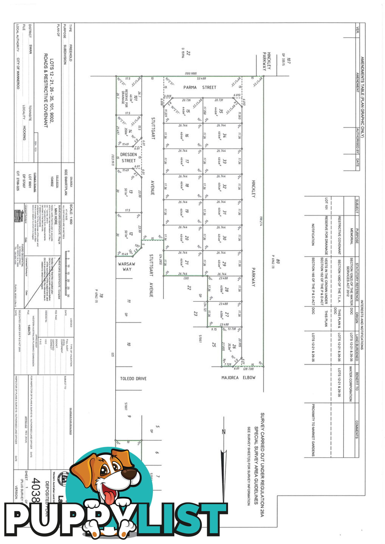 Lot 26/ Stuttgart Avenue HOCKING WA 6065