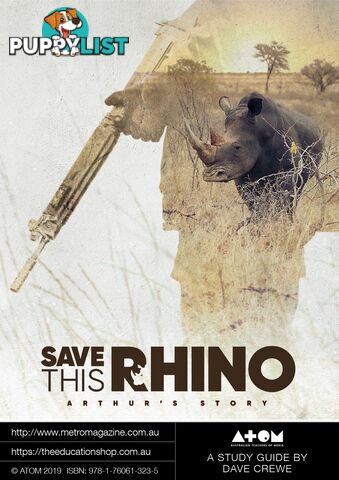 Save This Rhino ( Study Guide)