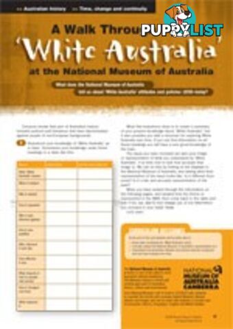 Taking a walk through the White Australia Policy at the National Museum of Australia