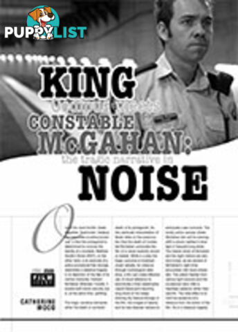 King Oedipus Meets Constable McGahan: The Tragic Narrative in Noise