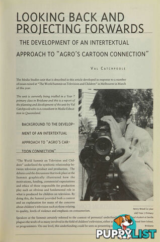 Looking Back and Projecting Forwards: The Development of an Intertextual Approach to 'Agro's Cartoon Connection'