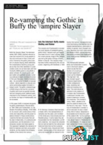 Re-vamping the Gothic in Buffy the Vampire Slayer