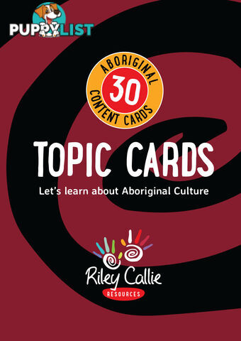 Topic Cards (30 Aboriginal  Content Cards)