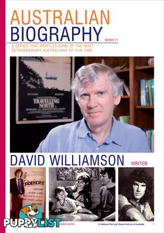 Australian Biography Series - David Williamson (Study Guide)