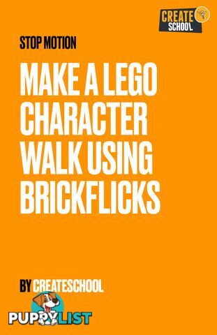 Stop Motion: Make a Lego Character Walk Using Brickflicks (1-Year Rental)