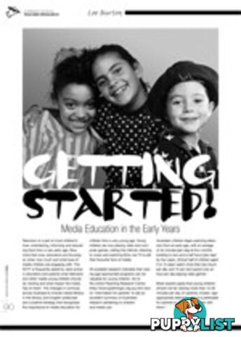 Getting Started! Media Education in the Early Years