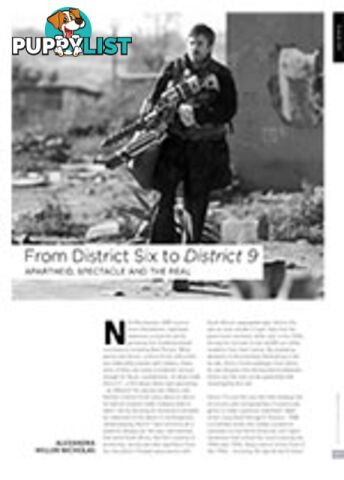 From District Six to District 9: Apartheid, Spectacle and the Real