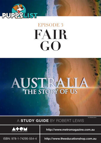 Australia: The Story of Us - Episode 3 ( Study Guide)