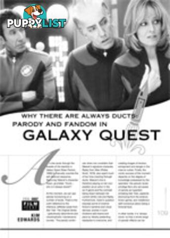 Why There are Always Ducts: Parody and Fandom in Galaxy Quest