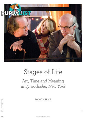 Stages of Life: Art, Time and Meaning in Synecdoche, New York