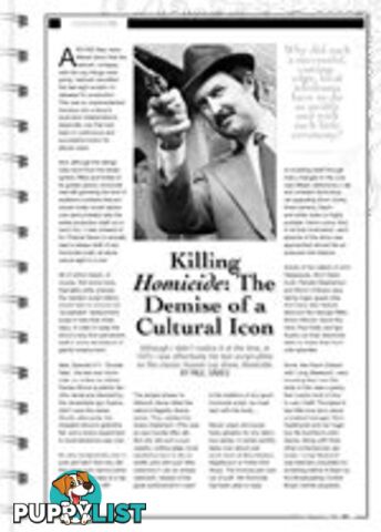 Killing Homicide: The Demise of a Cultural Icon