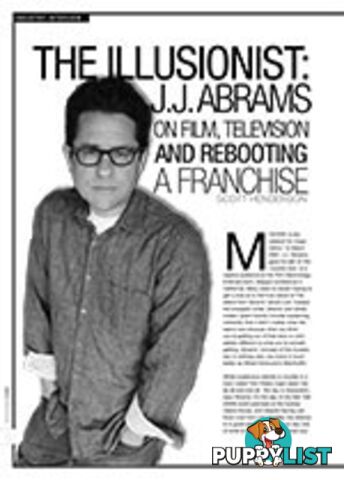 The Illusionist: J.J. Abrams on Film, Television and Rebooting a Franchise