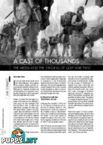 A Cast of Thousands: The Media and the Staging of Gulf War Two