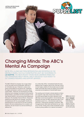 Changing Minds: The ABC's Mental As Campaign