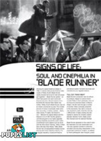 Signs of Life: Soul and Cinephilia in Blade Runner