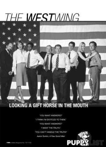 The West Wing' - Looking a Gift Horse in the Mouth