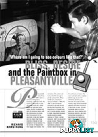 'Where Am I Going to See Colours Like That?': Bliss, Desire and the Paintbox in Pleasantville