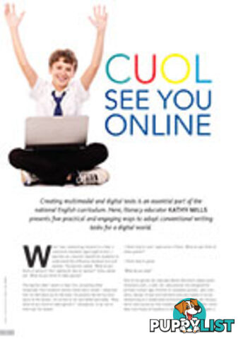 CUOL: See You Online: Teaching Strategies for Digital Literacy Practices in the English Curriculum