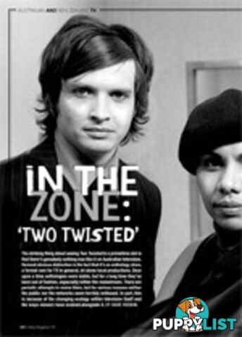 In the Zone: 'Two Twisted'