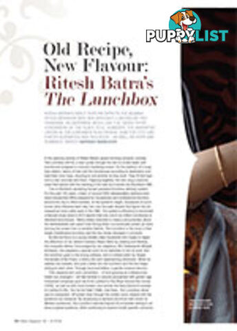 Old Recipe, New Flavour: Ritesh Batra's The Lunchbox