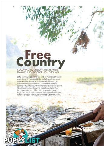 Free Country: Colonial Incursions in Stephen Maxwell Johnson's 'High Ground'